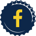 facebook icon on bottle cap
